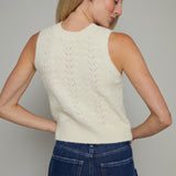 Aria Mock Neck Sweater Vest