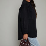 Taryn Organic Denim Shacket