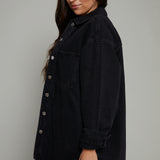 Taryn Organic Denim Shacket
