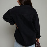 Taryn Organic Denim Shacket