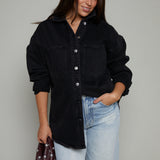 Taryn Organic Denim Shacket