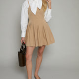 Dawn Pleated Mini Dress