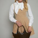 Dawn Pleated Mini Dress
