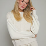 Idina Fleece Cropped Sweatshirt