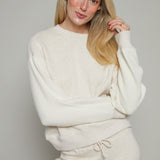Idina Fleece Cropped Sweatshirt