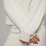 Idina Fleece Cropped Sweatshirt