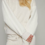 Idina Fleece Cropped Sweatshirt