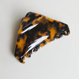 Shark Fin Hair Claw Clip - Amber