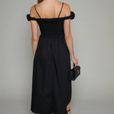 Riah Rose Off the Shoulder Midi Dress
