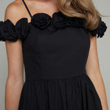 Riah Rose Off the Shoulder Midi Dress