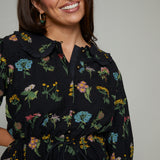 Melissa Embroidered Floral Blouse