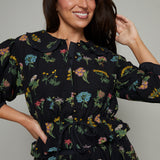 Melissa Embroidered Floral Blouse