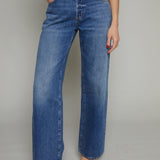 Flynn Mid Rise Loose Relaxed Jeans