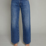Flynn Mid Rise Loose Relaxed Jeans
