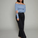 Kai Off The Shoulder Knit Sweater