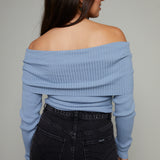 Kai Off The Shoulder Knit Sweater