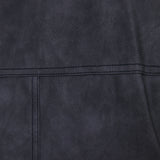 Senna Vegan Leather Jacket - Charcoal