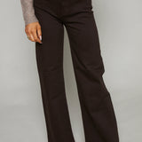 Lana High Rise Wide Leg Jeans - Mocha