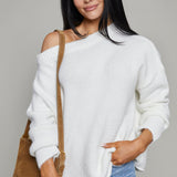 Micha Off the Shoulder Oversized Sweater