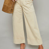 Miller Cuffed Hem Wide Leg Pants