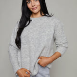 Vixen Classic Crew Sweater - Soft Grey