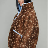 Andie Oversized Sherpa Pullover - Fawn