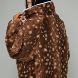 Andie Oversized Sherpa Pullover - Fawn