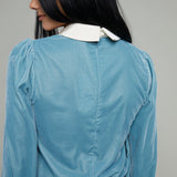 Missy Velvet Collared Top
