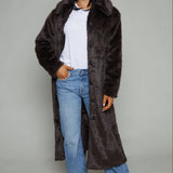 Tommie Long Faux Fur Coat