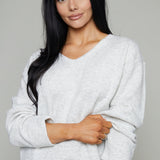Arlet Relaxed V Neck Sweater