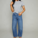 Hadley Soft Curve Barrel Jeans - Bombshell
