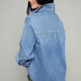 Collins Oversized Denim Shacket