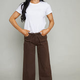 Julien Relaxed Drawstring Jean - Dark Roast