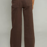 Julien Relaxed Drawstring Jean - Dark Roast