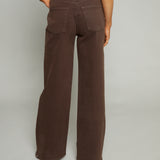 Julien Relaxed Drawstring Jean - Dark Roast
