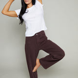 Hadley Soft Curve Barrel Jeans - Garnet
