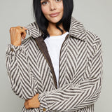 Kyle Bubble Herringbone Jacket