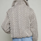 Kyle Bubble Herringbone Jacket