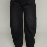 Rey High Rise Relaxed Barrel Jean