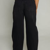 Rey High Rise Relaxed Barrel Jean