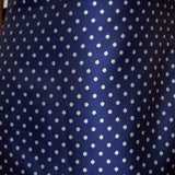 Evie Polka Dot Satin Mini Dress