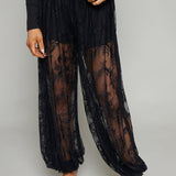 Wendy Sheer Lace Balloon Trousers