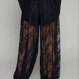 Wendy Sheer Lace Balloon Trousers