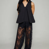 Wendy Sheer Lace Balloon Trousers