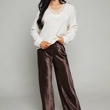 Rochelle Satin Bias Pants