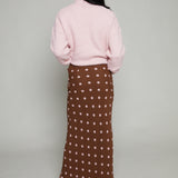 Petra Mermaid Fit Midi Skirt