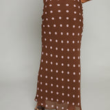 Petra Mermaid Fit Midi Skirt