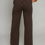 Hope Houndstooth Knit Ankle Pants