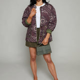 Meredith Reversible Quilted Bandana Jacket