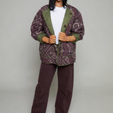 Meredith Reversible Quilted Bandana Jacket